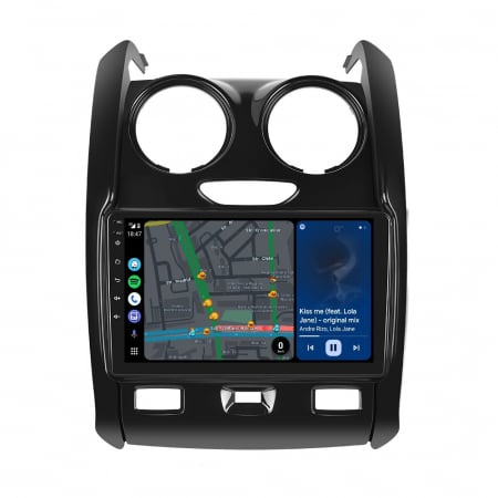 Navigatie  Dacia Duster (2012-2019), 4GB RAM 64GB Cartela SIM 4G, DSP, Android 12, Carplay si Android auto,ecran 9 Inch [3]