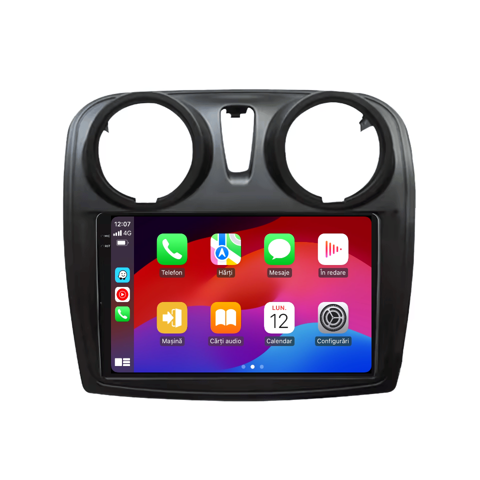 Navigatie Dacia Logan, Duster, Sandero (2012-2020) Android 14, 12GB RAM, 256GB ROM, Ecran 9.33 inch 2K QLED [3]