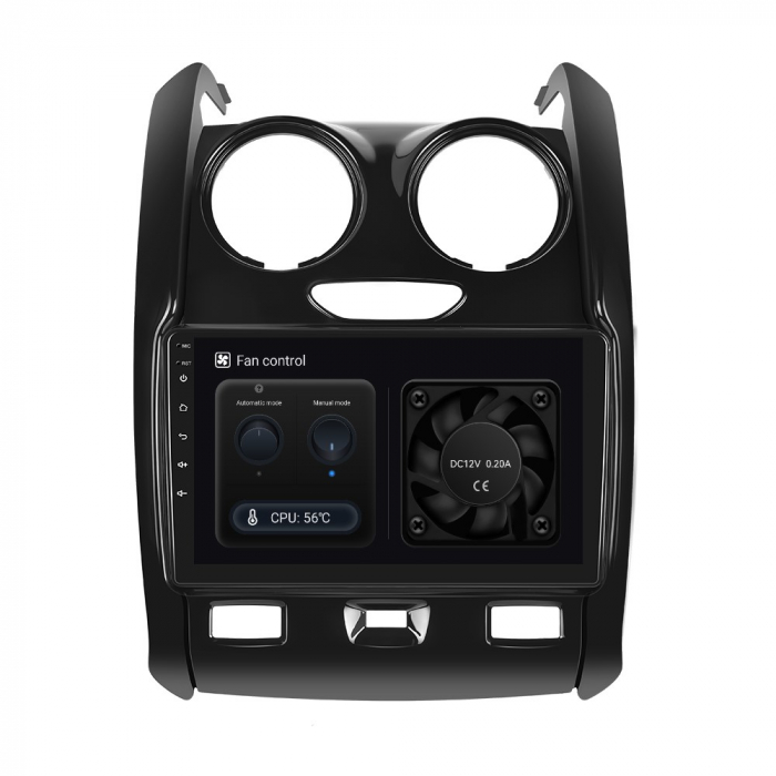 Navigatie Dacia Duster (2012-2019), 8 GB RAM 128 GB Cartela SIM 4G, DSP, Android 12, Carplay si Android auto,ecran 9 Inch [7]