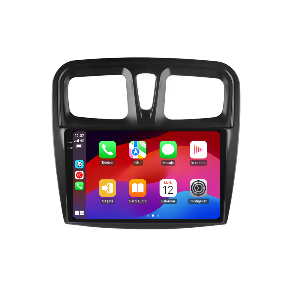 Navigatie Dacia Logan Sandero (2012-2022) Android 14, 12GB RAM, 256GB ROM, Ecran 9.33 inch 2K QLED [3]