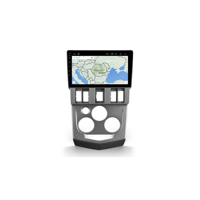 Navigatie Dacia Logan 1 (2004-2009) cu Android 12, 2GB 32GB, DSP, CarPlay si Android Auto, ecran 9 inch [3]