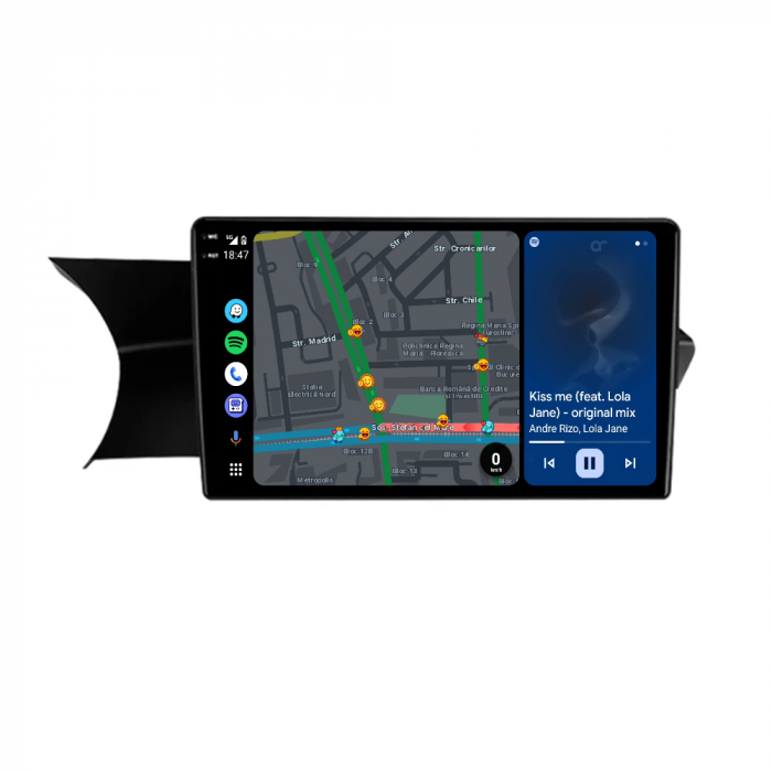 Navigatie Mercedes C-Class W204 (2011-2014), Android 12, 2GB RAM 32GB, DSP, Carplay si Android auto, ecran 9 inch [3]