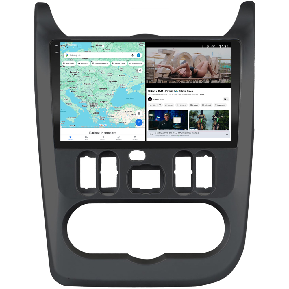 Navigație Android dedicată 2K QLED Octa-Core UIS8581A cu SIM 4G, CarPlay și Android Auto [5]