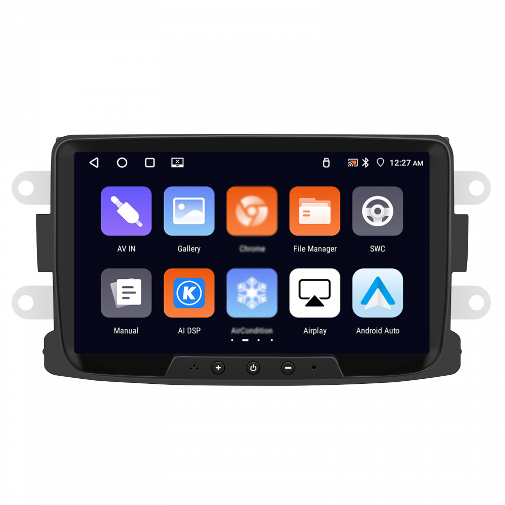 Navigatie Dacia Logan, Duster, Sandero (2012-2020) cu Android 13 ,4GB ROM 64GB, RDS, CarPlay si Android Auto, ecran 7 inch [4]