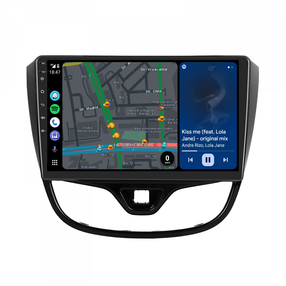 Navigatie Opel Karl (2017-2020) cu Android, 2GB RAM 32GB ROM, DSP, ecran 10,1 Inch, Carplay si Android Auto [5]