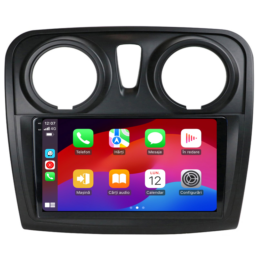Navigație Android dedicată 2K QLED Octa-Core UIS8581A cu SIM 4G, CarPlay și Android Auto [3]