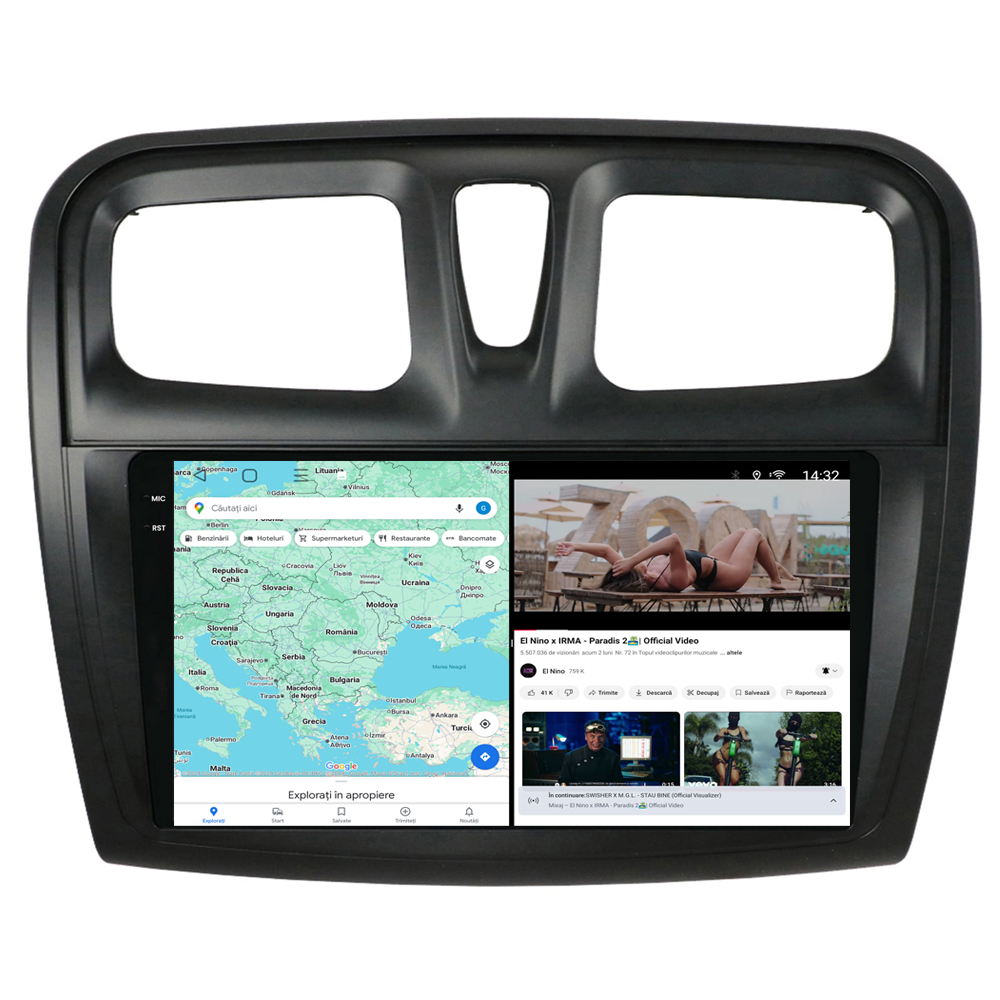 Navigație Android dedicată 2K QLED Octa-Core UIS8581A cu SIM 4G, CarPlay și Android Auto [5]