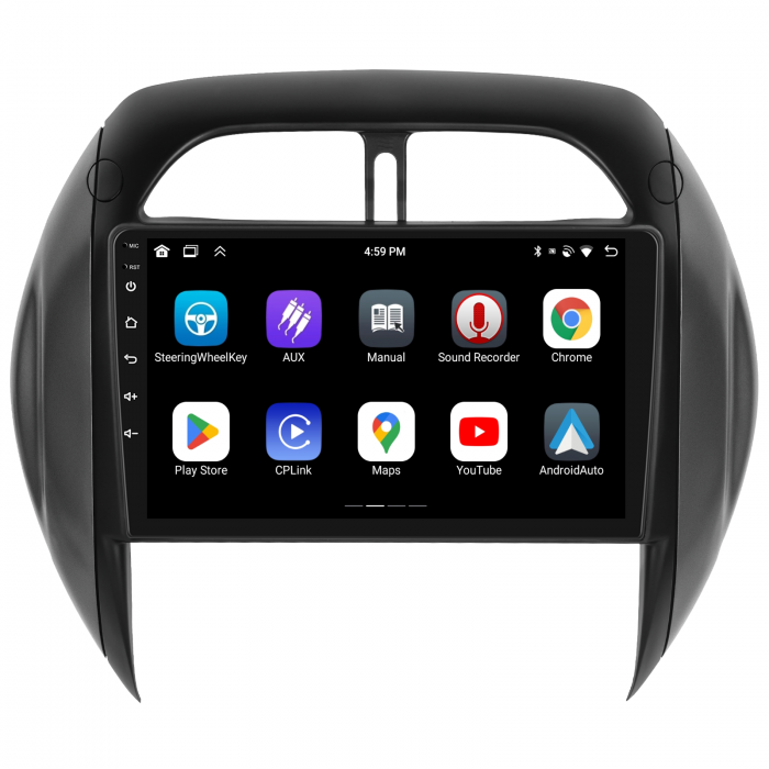 Navigatie Toyota RAV4 (2003-2005), Android 12, 4GB RAM 64GB, SLOT SIM 4G, DSP, Carplay si Android auto, ecran 9 inch [8]