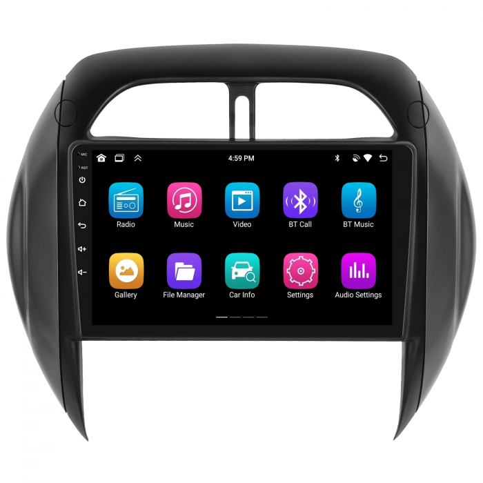 Navigatie Toyota RAV4 (2003-2005), Android 12, 4GB RAM 64GB, SLOT SIM 4G, DSP, Carplay si Android auto, ecran 9 inch [5]