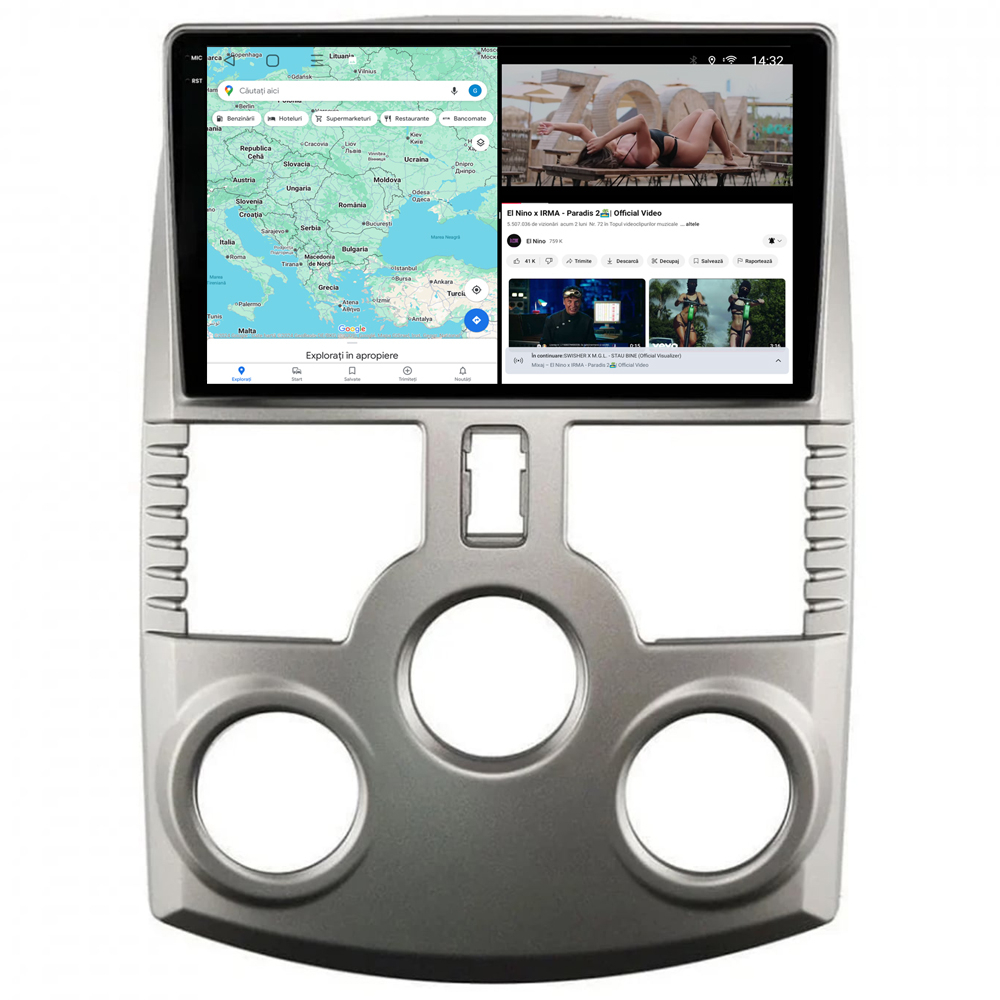 Navigație Android dedicată 2K QLED Octa-Core UIS8581A cu SIM 4G, CarPlay și Android Auto [5]