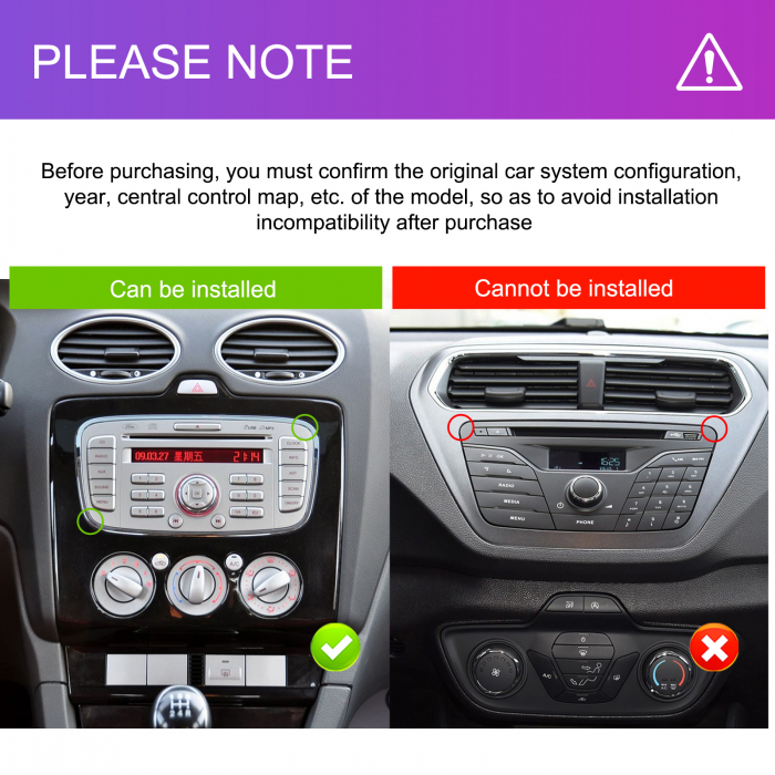 Navigatie dedicata Ford Focus|Kuga|Mondeo|S-Max|C-Max|Galay (2006-2011) Android 13, 2GB+64GB, Carplay si Android Auto, DSP, RDS ecran 7 inch [5]