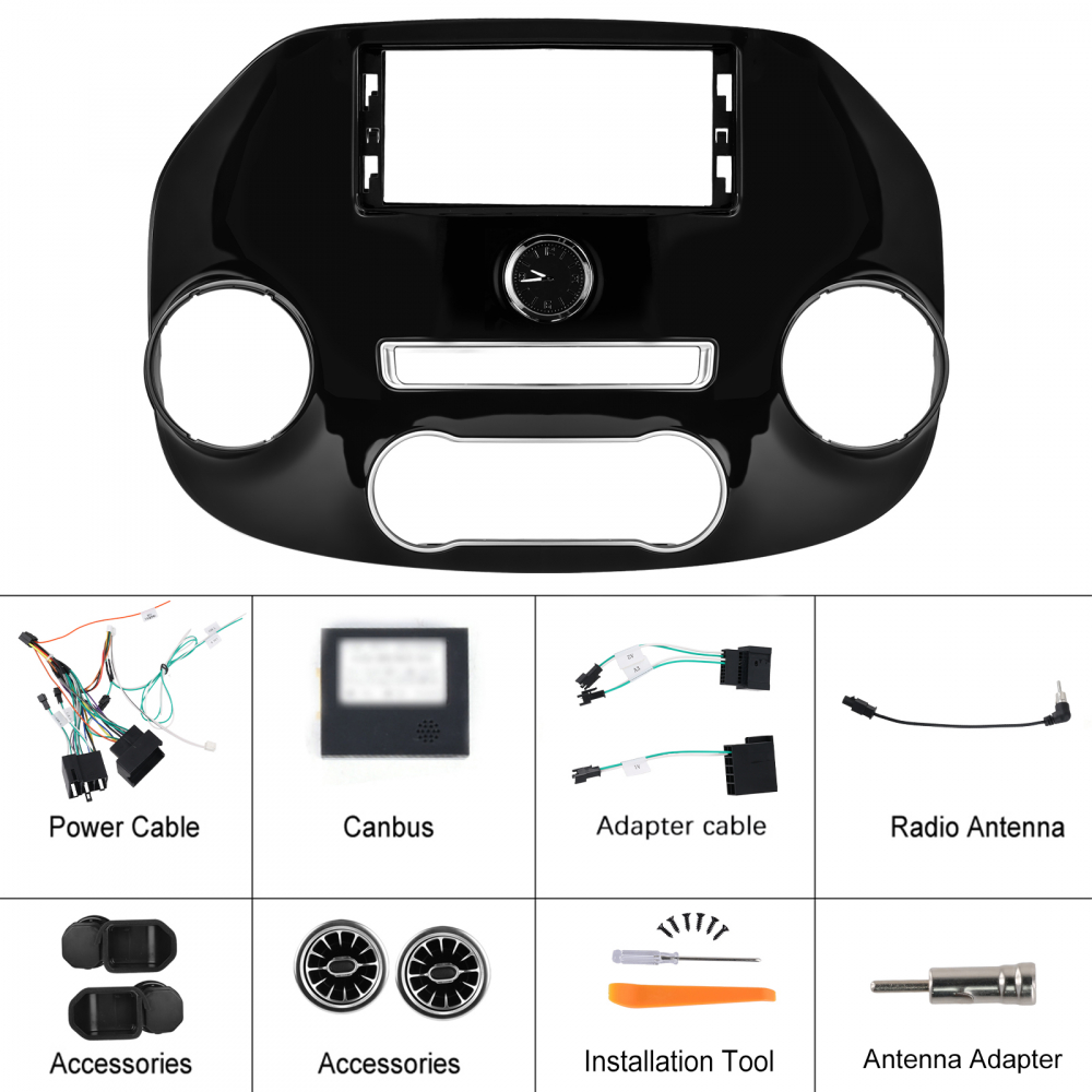 Navigatie dedicata Mercedes Benz-Vito (2014–2023) 4+64 GB, Ecran 10.33 inch, Octa-Core, Carplay si Android Auto [9]