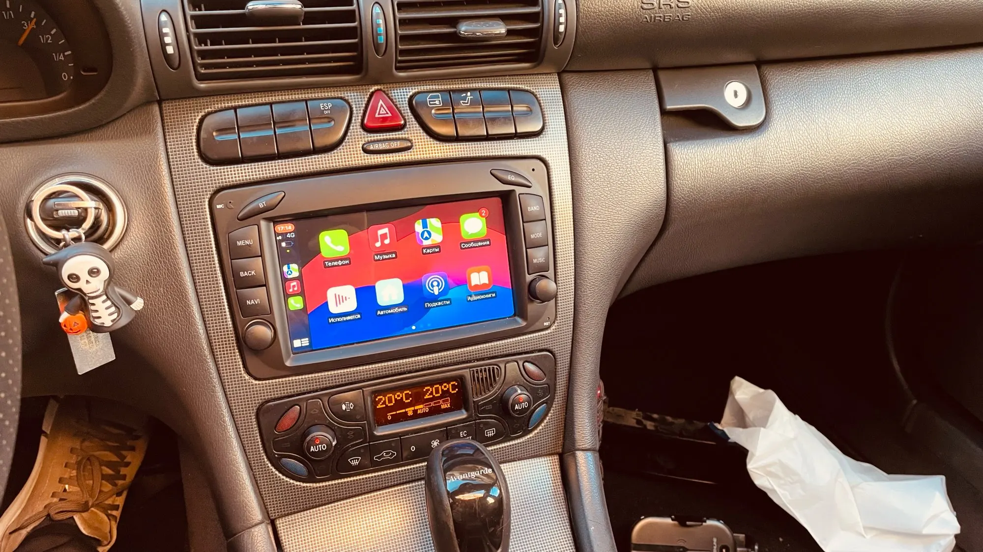 Navigatie Mercedes-Benz W203/W209/W210, Android 13, 2GB 64GB, CarPlay si Android Auto wifi, ecran 7 inch [5]