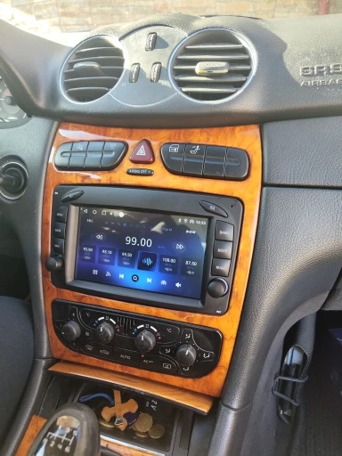 Navigatie Mercedes-Benz W203/W209/W210, Android 13, 2GB 64GB, CarPlay si Android Auto wifi, ecran 7 inch [4]