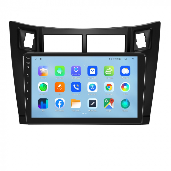Navigatie Toyota Yaris (2006-2011), Android 12, 2GB RAM 32GB, DSP, Carplay si Android auto, ecran 9 inch [6]