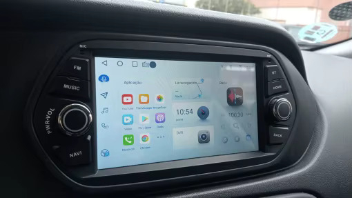 Navigatie Fiat TIPO (2015-2017) cu Android 12, 4GB 64GB,SLOT SIM 4G, DSP, Carplay și Android Auto Wi-fi, ecran 7 inch [2]