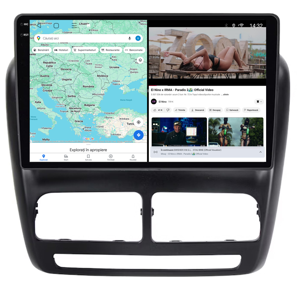 Navigație Android dedicată 2K QLED Octa-Core UIS8581A cu SIM 4G, CarPlay și Android Auto [5]