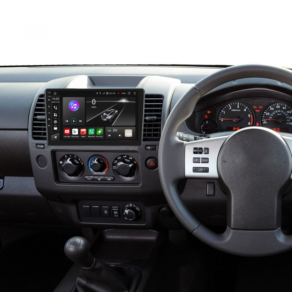 Navigatie Nissan Navara (2006-2012), Android 12, 2GB RAM 32GB, DSP, Carplay si Android auto, ecran 9 inch [2]