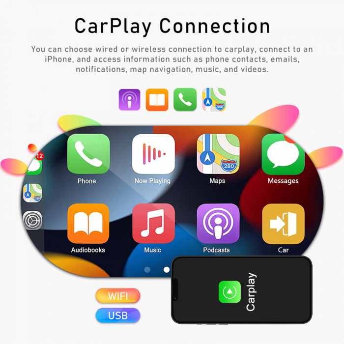 Navigatie Fiat Grande Punto (2007-2012) cu Android 13 2GB 64GB, DSP, CarPlay si Android Auto, ecran 7 inch [16]
