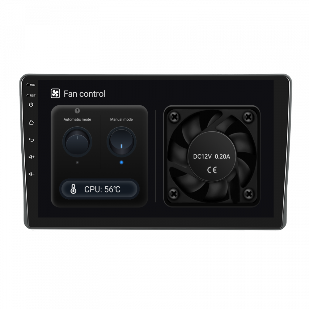 Navigatie Fiat Panda (2003-2012) cu Android, 8GB RAM 128GB ROM, cu SLOT SIM 4G, DSP, ecran 9 Inch, Carplay si Android Auto [9]