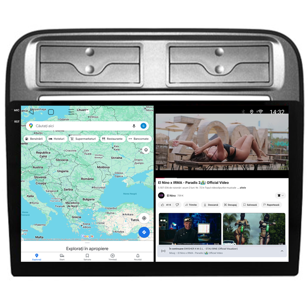 Navigație Android dedicată 2K QLED Octa-Core UIS8581A cu SIM 4G, CarPlay și Android Auto [5]