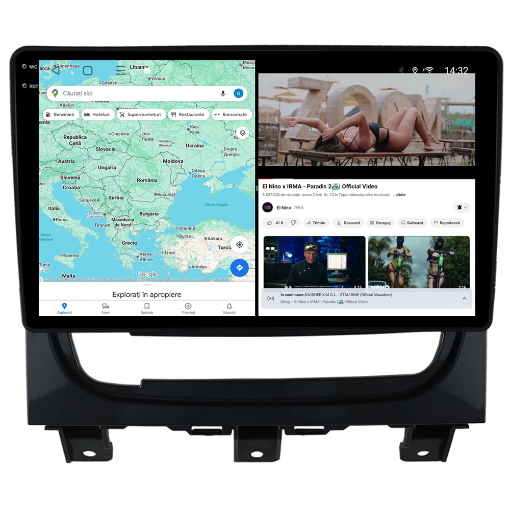 Navigație Android dedicată 2K QLED Octa-Core UIS8581A cu SIM 4G, CarPlay și Android Auto [5]