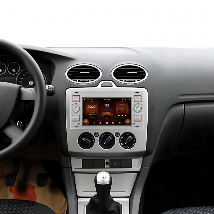 Navigatie Ford (2005-2014) cu Android 13, 2GB RAM 64GB, DSP,RDS, CarPlay si Android Auto Wireles Ecran de 7 Inch [6]
