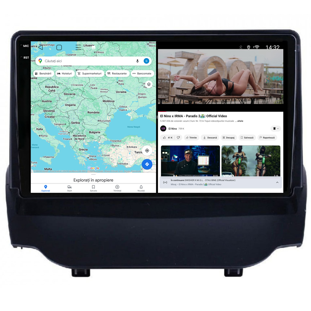 Navigație Android dedicată 2K QLED Octa-Core UIS8581A cu SIM 4G, CarPlay și Android Auto [5]