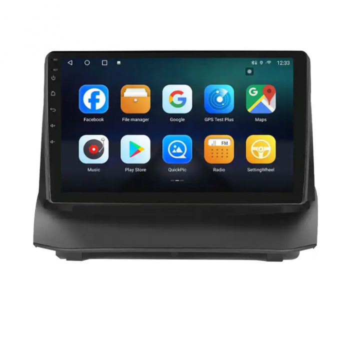 Navigatie Ford Fiesta (2008-2017), cu Android 12, 8 GB RAM 128 GB ROM DSP, 4G SIM, ecran 9 Inch,Carplay si Android Auto [4]