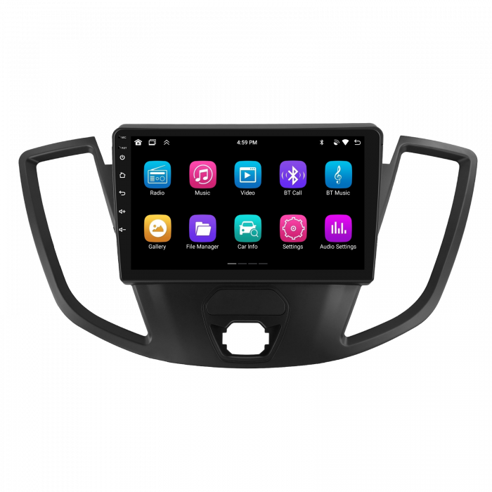 Navigatie Ford Transit (2014-2020), Android 12, 4GB RAM 64GB, SLOT SIM 4G, DSP, Carplay si Android auto, ecran 9 inch [7]