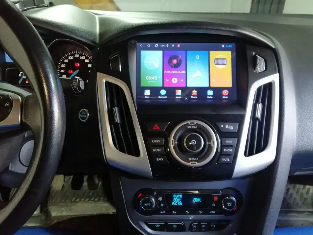 Navigatie Ford Focus (2012-2018) cu Android , 4 GB RAM 64 GB ROM, DSP, SIM 4G ecran 9 Inch,Carplay si Android Auto [6]