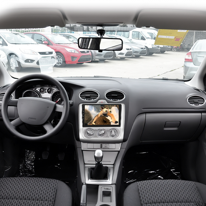 Navigatie Ford Focus MK2 (2004-2011) cu Android 12, 4GB RAM 64 GB ROM, SIM 4G, Carplay si Android Auto ecran 9 inch [4]