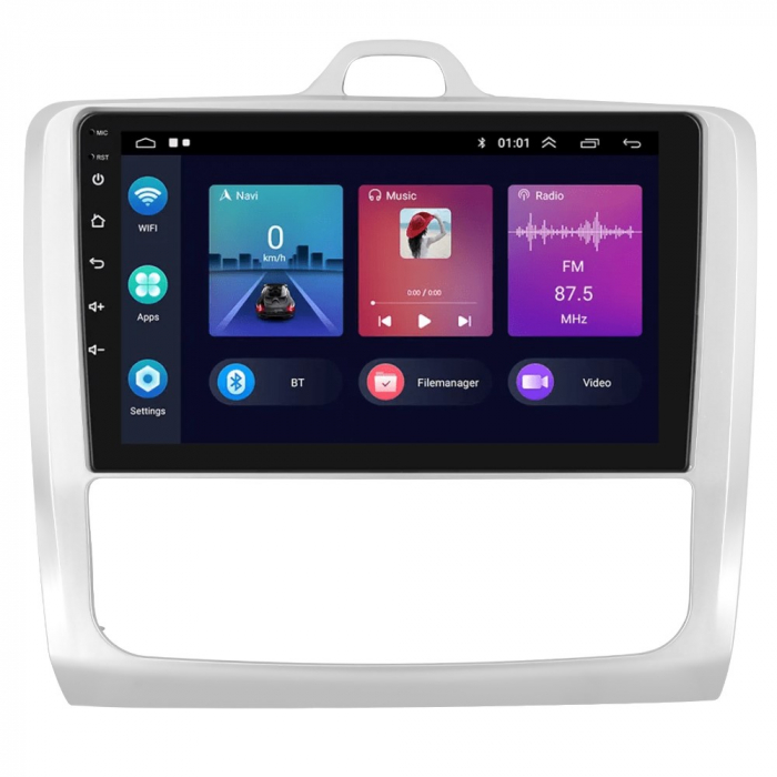 Navigatie Ford Focus MK2 (2004-2011) cu Android 11, 2GB RAM 32 GB ROM ecran 9 Inch,Carplay si Android Auto [3]
