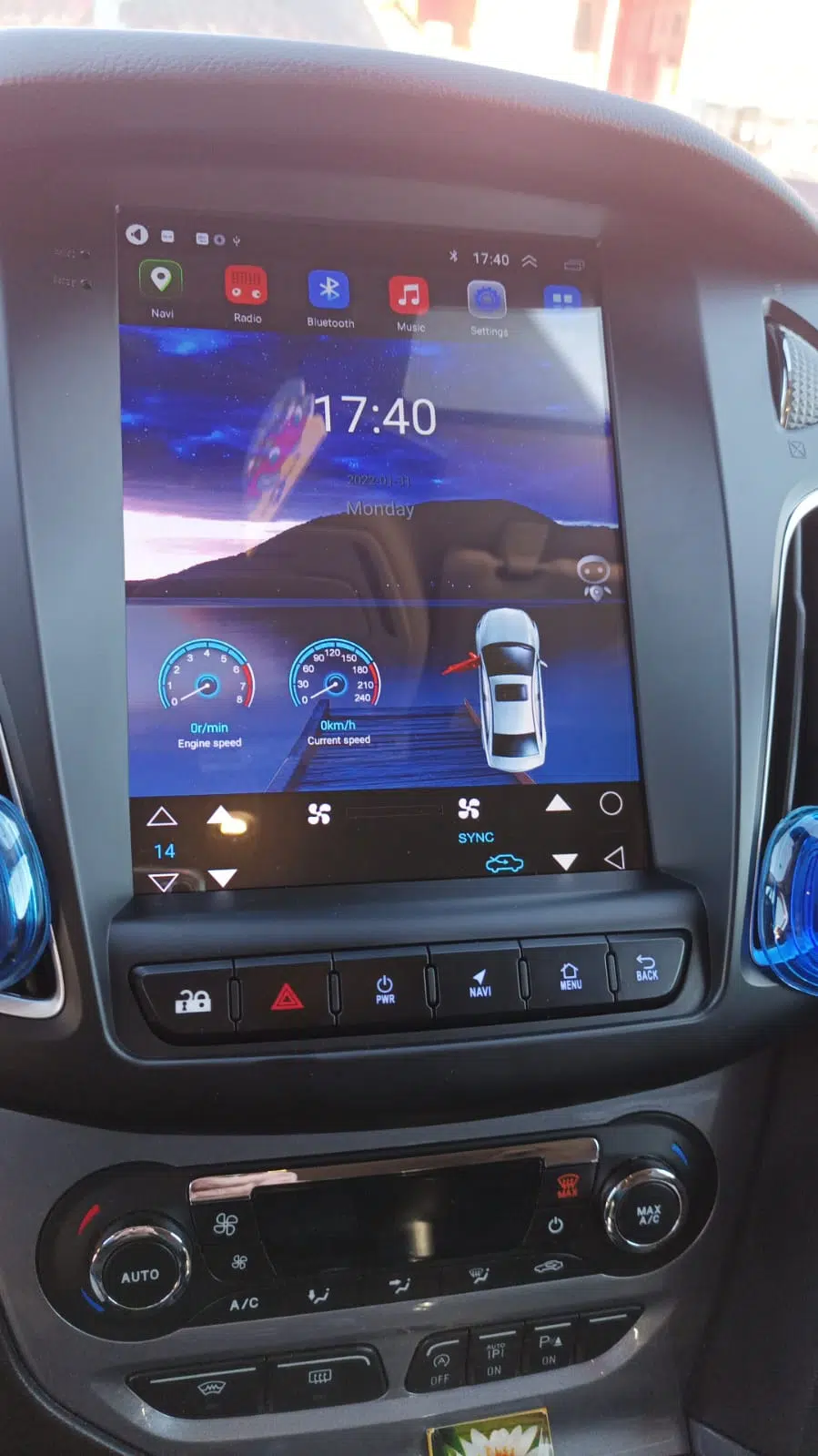 Navigatie Ford Focus (2012-2018) Tip Tesla, Android 12, 2GB 32GB, DSP, CarPlay si Android Auto, ecran 9,7 inch [5]