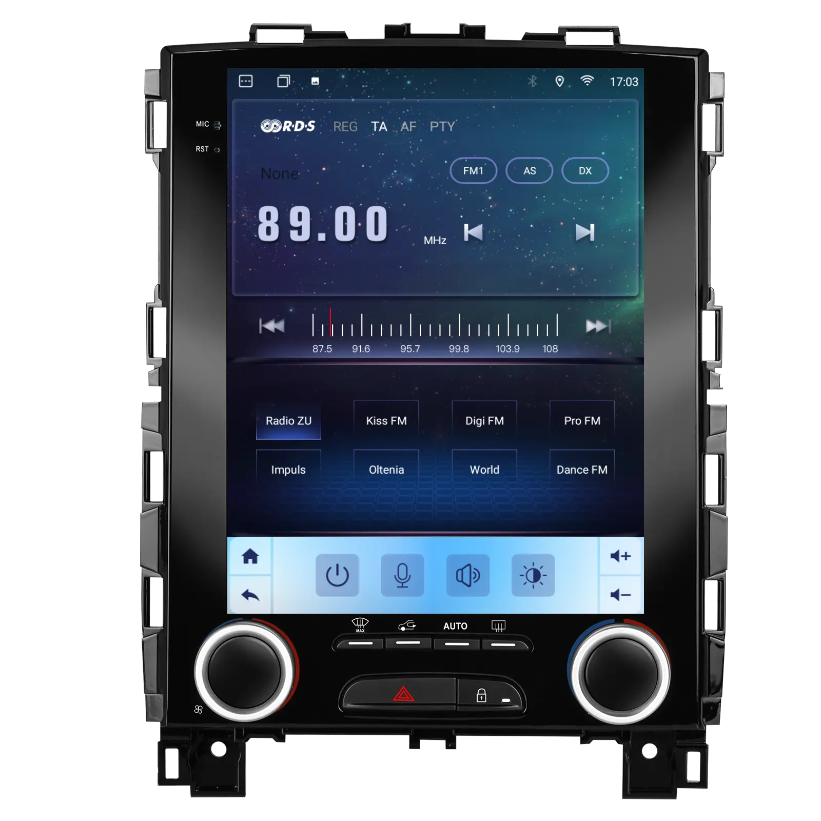 Navigatie Renault Megane 4 (2017-2020) Tip Tesla, Android 12, 2GB RAM 32GB, DSP, CarPlay si Android Auto, ecran 9,7 inch [7]