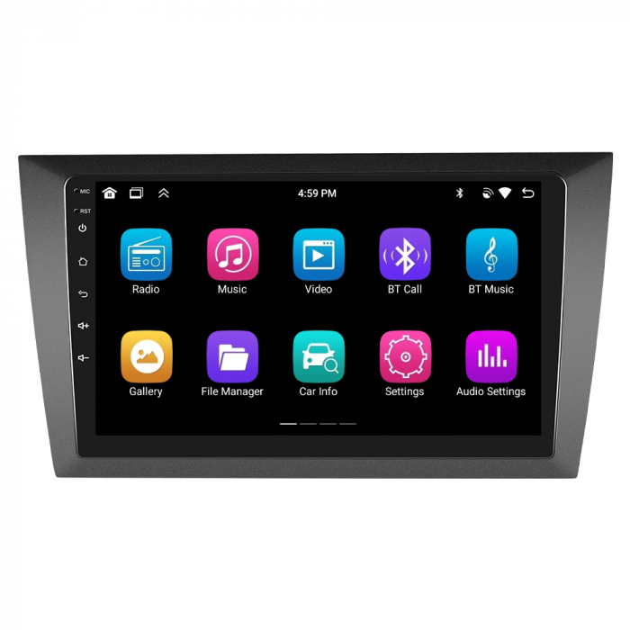 Navigatie Golf 6 (2009-2013), Android 13, 4GB RAM 64GB, DSP, Carplay si Android auto, ecran 9 inch [6]
