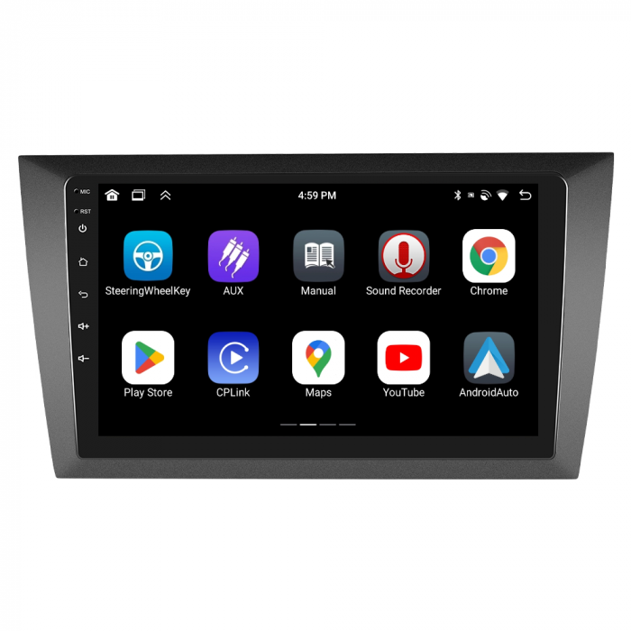 Navigatie Golf 6 (2009-2013), Android 12, 2GB RAM 32GB, DSP, Carplay si Android auto, ecran 9 inch [2]