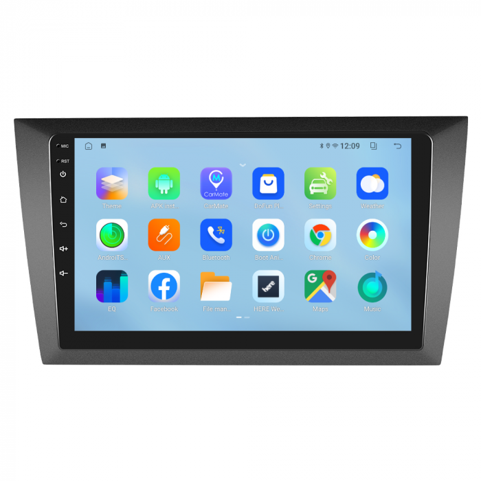 Navigatie Golf 6 (2009-2013), Android 12, 2GB RAM 32GB, DSP, Carplay si Android auto, ecran 9 inch [7]