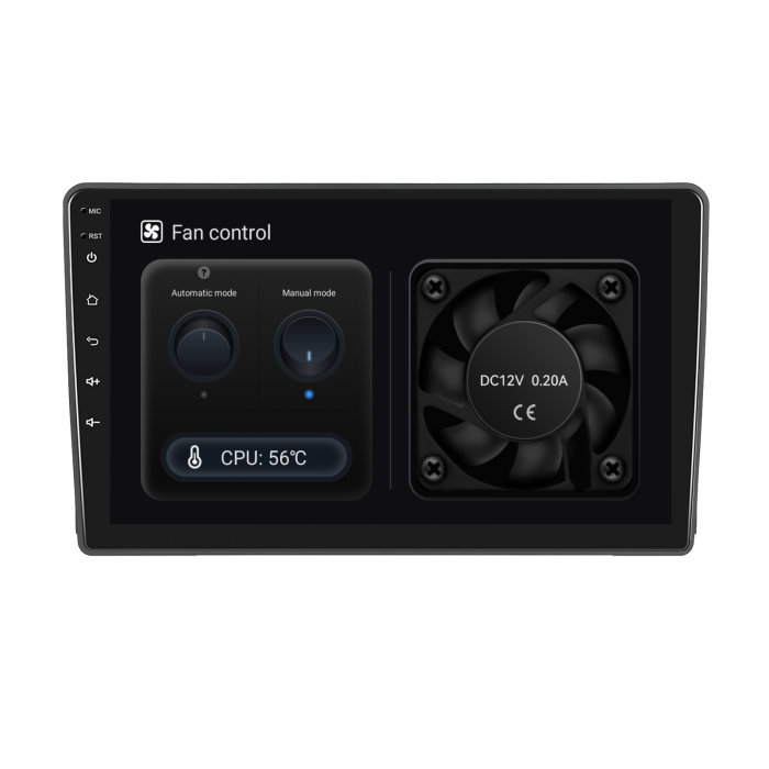 Navigatie Ford Focus MK 2 (2005-2008), Android 12, 8GB RAM 128GB,SLOT SIM 4G, DSP, Carplay si Android auto, ecran 9 inch [10]