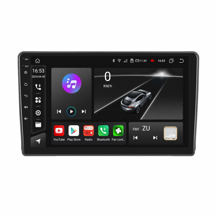 Navigatie Ford Focus MK 2 (2005-2008), Android 12, 8GB RAM 128GB,SLOT SIM 4G, DSP, Carplay si Android auto, ecran 9 inch [6]