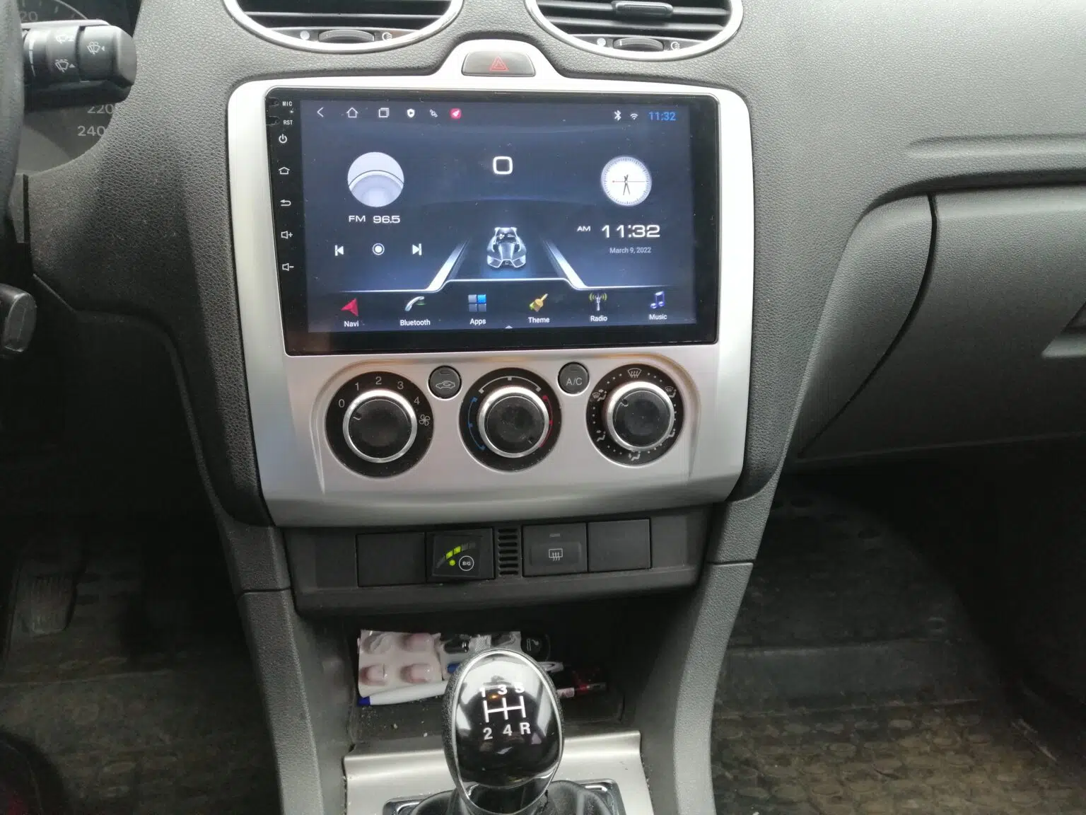 Navigatie Ford Focus MK2 (2004-2011) cu Android 12, 8GB RAM 128GB ROM, SIM 4G, Carplay si Android Auto ecran 9 inch [7]