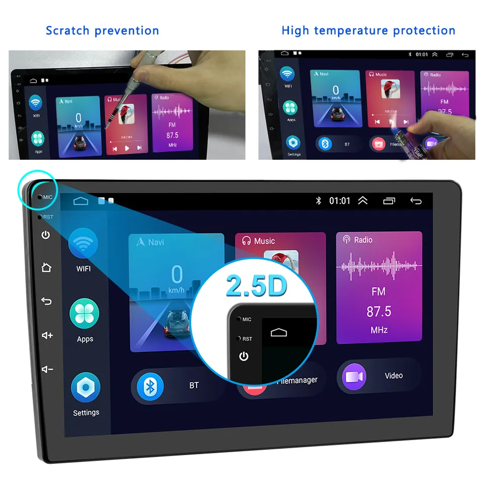 Navigatie Seat Leon 3 (2013-2020) cu Android 11, 2GB RAM 32 GB ROM ecran 9 Inch,Carplay si Android Auto [3]
