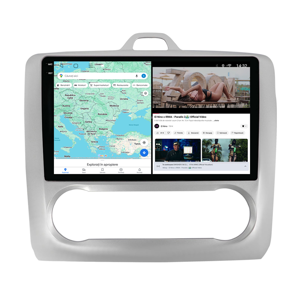 Navigație Android dedicată 2K QLED Octa-Core UIS8581A cu SIM 4G, CarPlay și Android Auto [5]