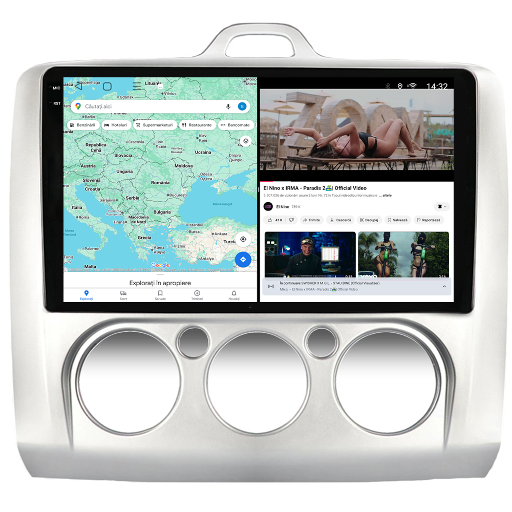 Navigație Android dedicată 2K QLED Octa-Core UIS8581A cu SIM 4G, CarPlay și Android Auto [5]