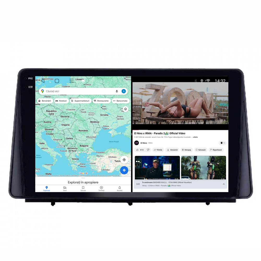 Navigație Android dedicată 2K QLED Octa-Core UIS8581A cu SIM 4G, CarPlay și Android Auto [5]