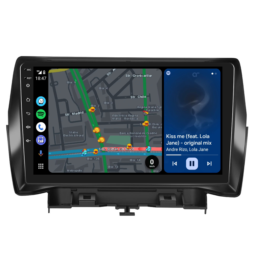 Navigatie Ford Kuga (2012-2019), Android 12, 8GB RAM 128GB,SLOT SIM 4G, DSP, Carplay si Android auto, ecran 9 inch [5]
