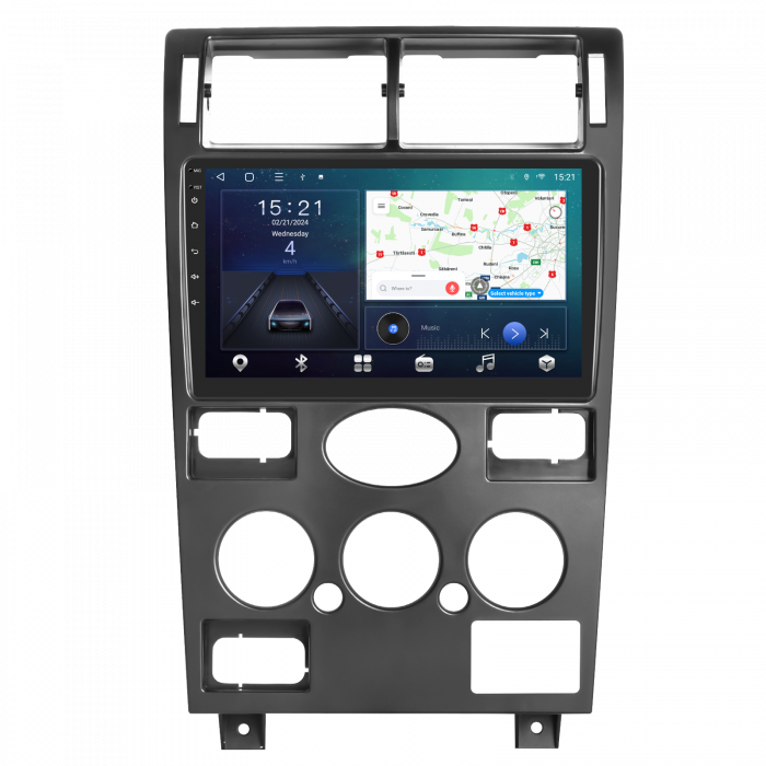 Navigatie Ford Mondeo (2000-2007), Android 12, 8GB RAM 128GB, SLOT SIM 4G, DSP, Carplay si Android auto, ecran 9 inch [2]
