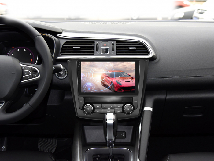 Navigatie Renault Kadjar (2015-2017) , Android 12, 4GB RAM 64GB, SLOT SIM 4G, DSP, Carplay si Android auto, ecran 9 inch [6]