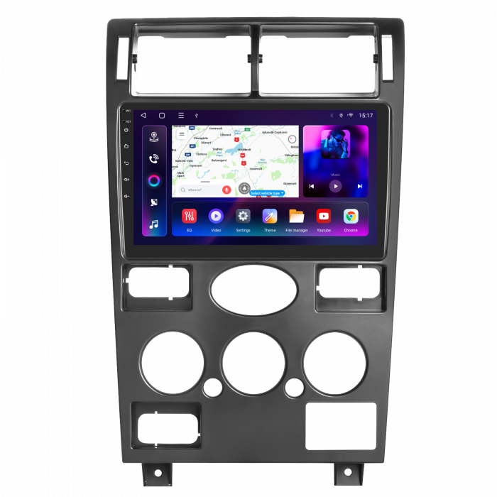 Navigatie Ford Mondeo (2000-2007), Android 12, 8GB RAM 128GB, SLOT SIM 4G, DSP, Carplay si Android auto, ecran 9 inch [1]