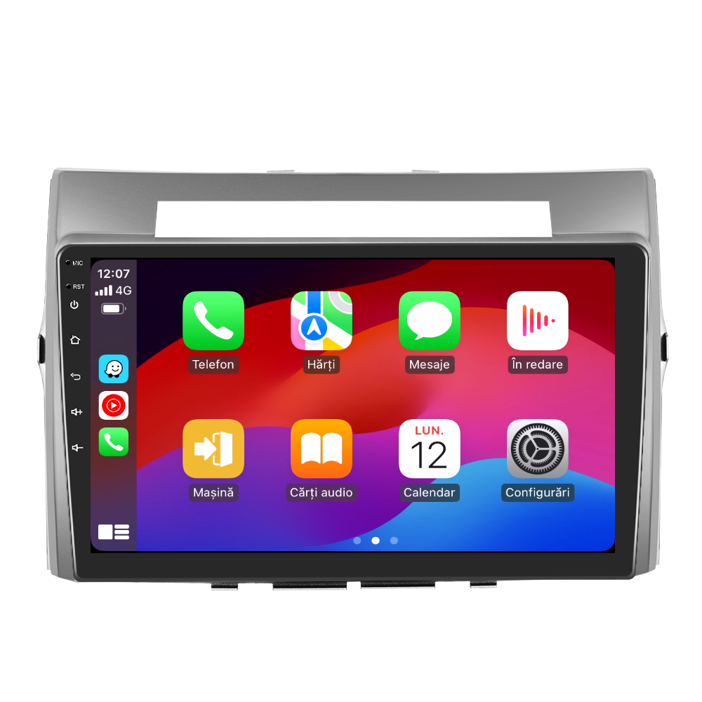 Navigație Toyota Verso (2004-2009) cu Android, 8GB RAM 128GB ROM, cu SLOT SIM 4G, DSP, ecran 9 Inch, Carplay si Android Auto [5]